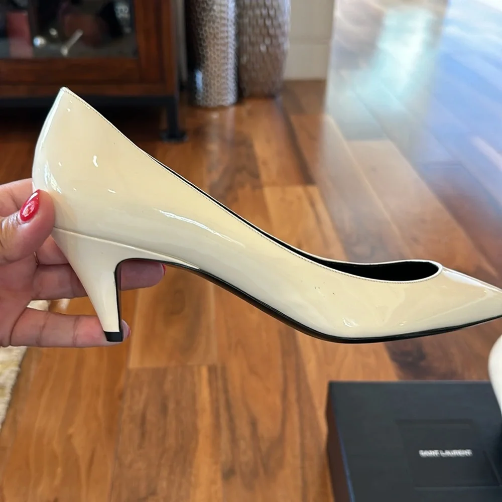 Yves Saint Laurent elegant white