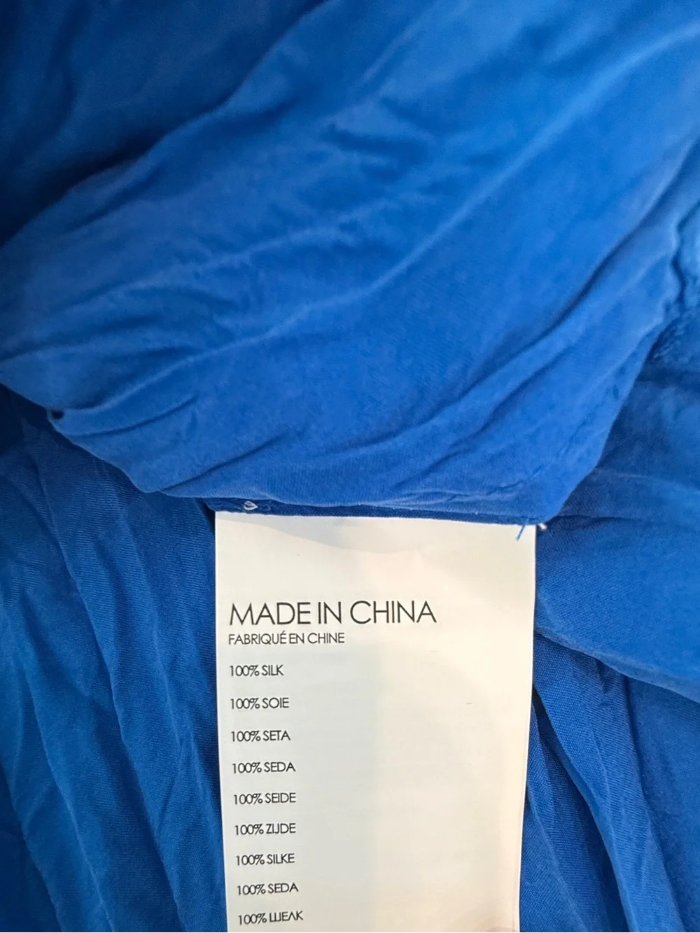 Club Monaco vibrant blue