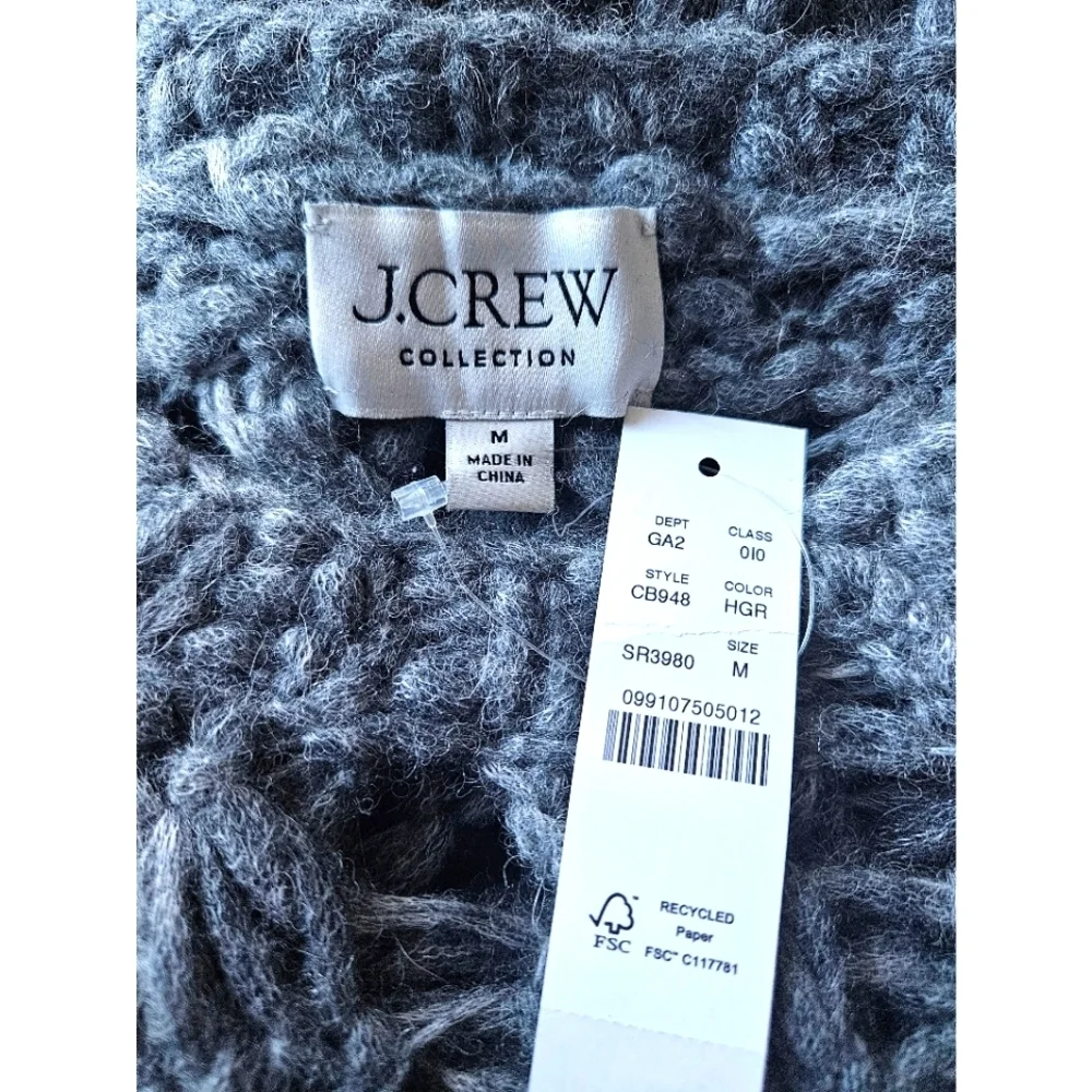 J. Crew any see slightly