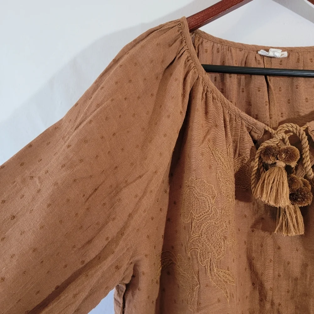 a.n.a brown floral