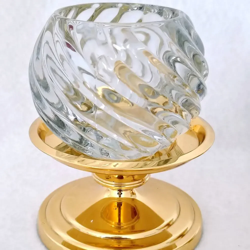 PartyLite swirl votive