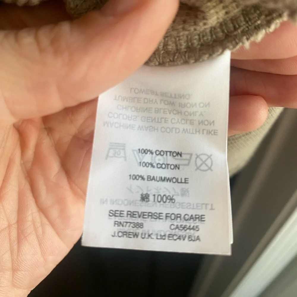Beige Madewell Tie Front Tank Top-Size XXL