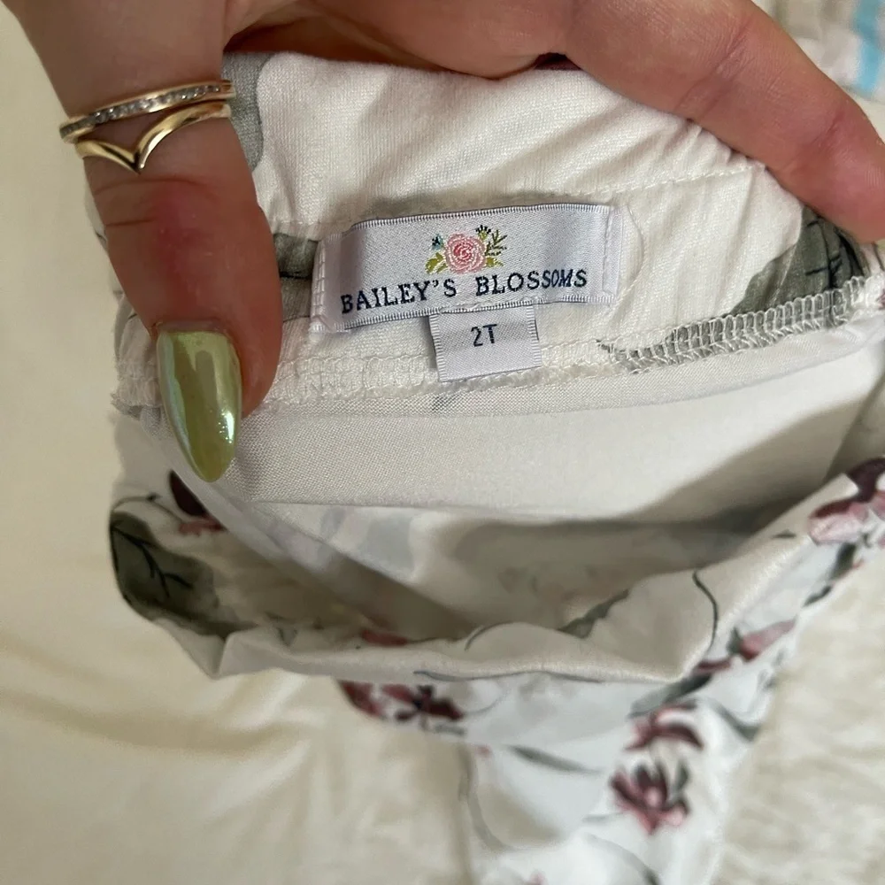 Baileys Blossoms adorable onesie