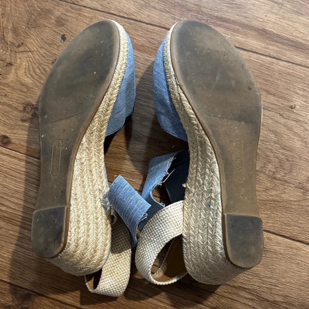 comfortview wedge espadrille