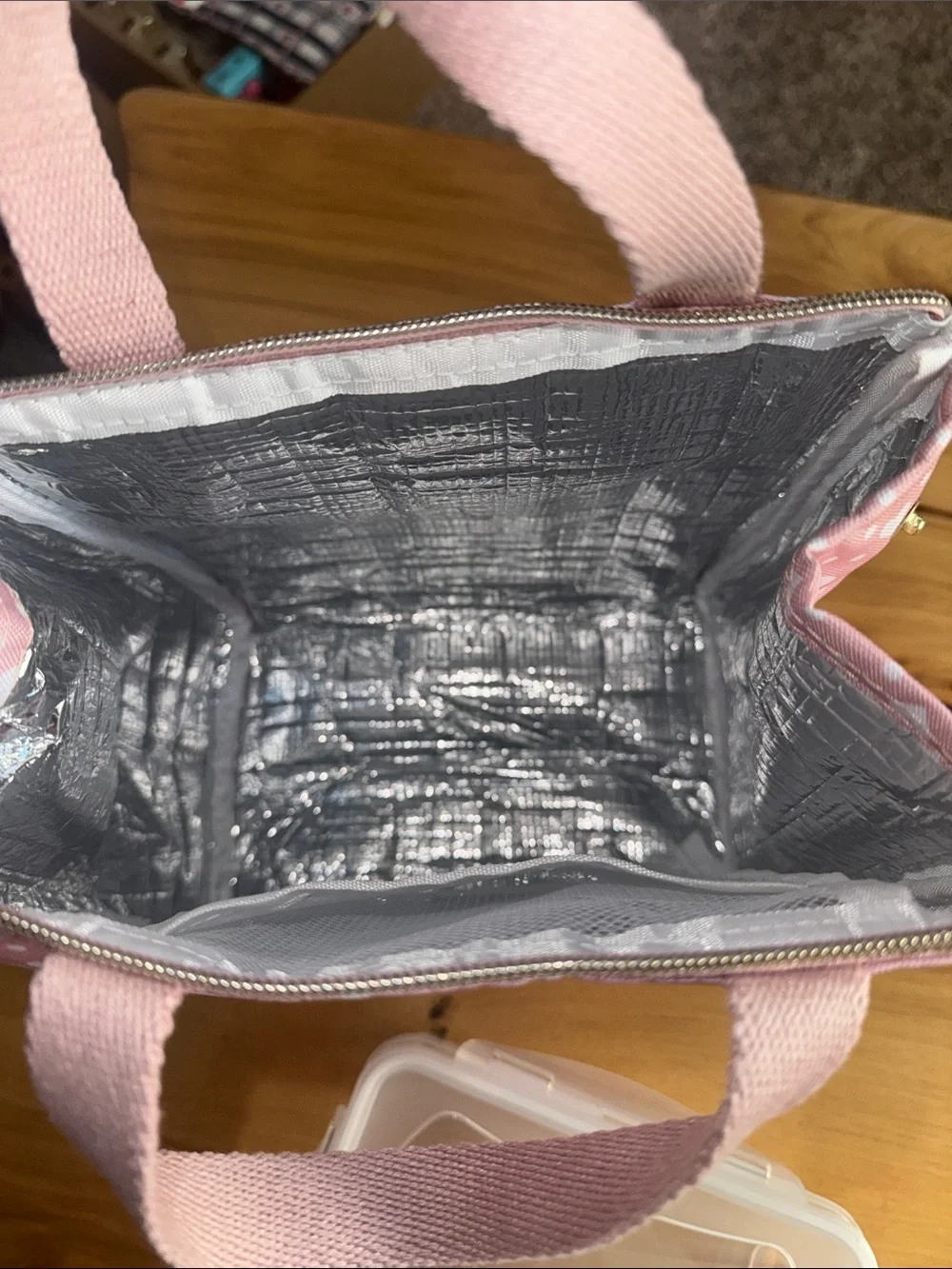Kate Spade Pink Heart Print Tote