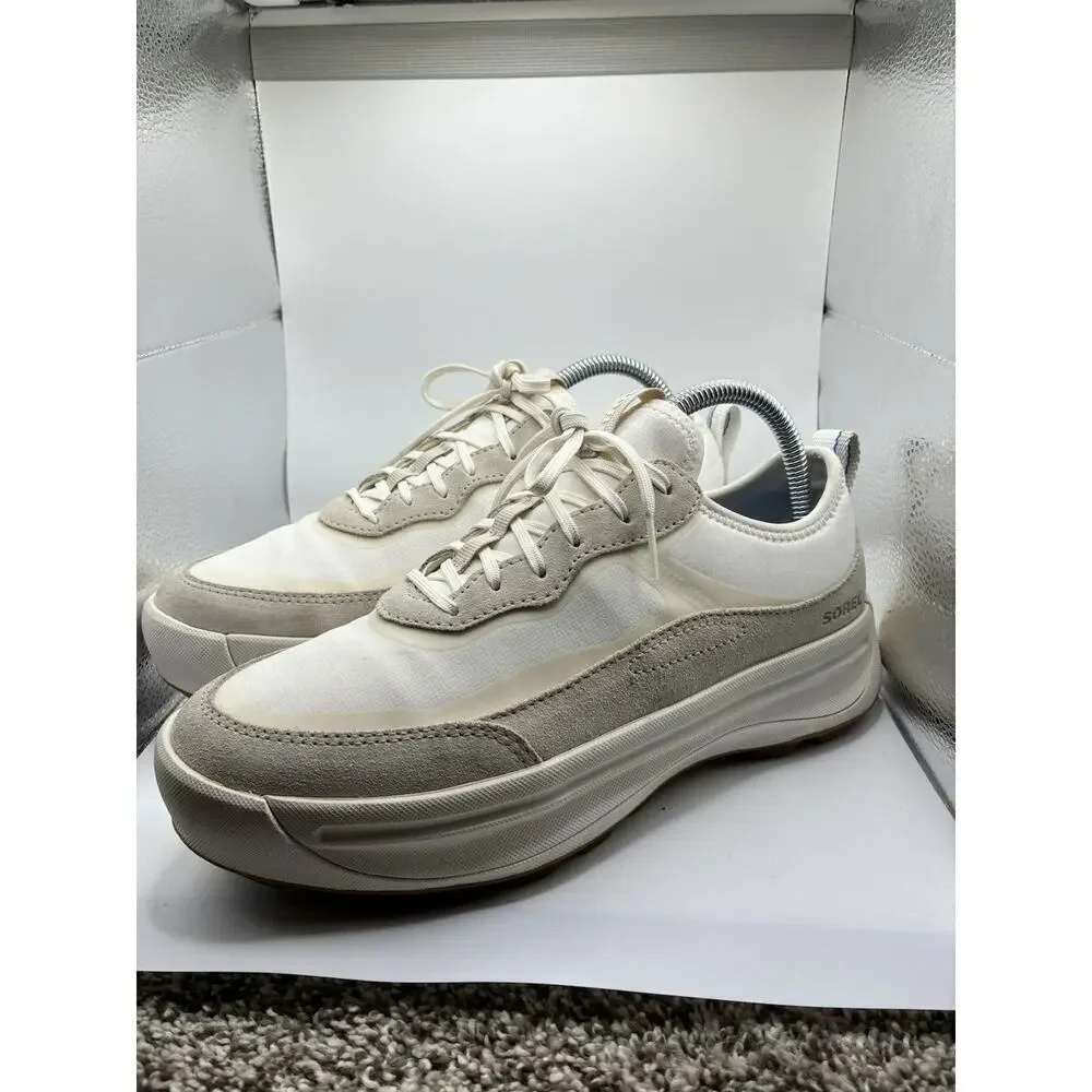Sorel Womens 8.5 Ona 503 Everyday Low-Top Lace-Up PLatform shoes Outdoor Lugged