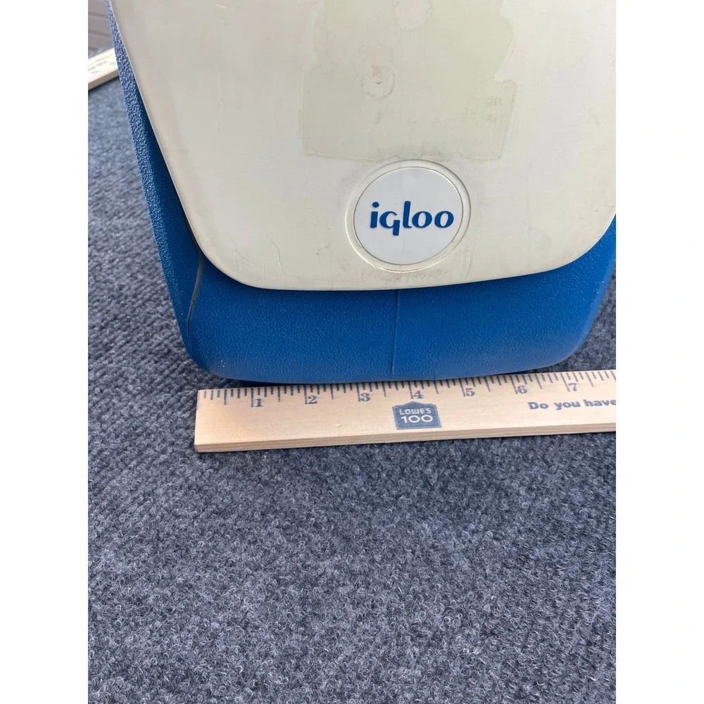 Igloo button measurements blue