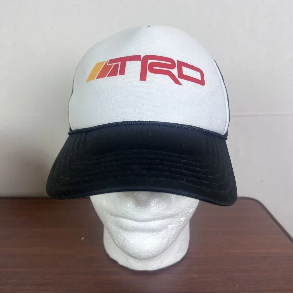 Vtg Toyota TRD Toyota Racing Development‎ Trucker Hat Retro Mesh Snapback Cap