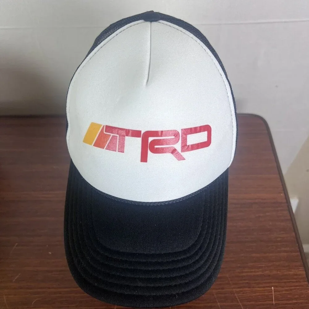 Vtg Toyota TRD Toyota Racing Development‎ Trucker Hat Retro Mesh Snapback Cap