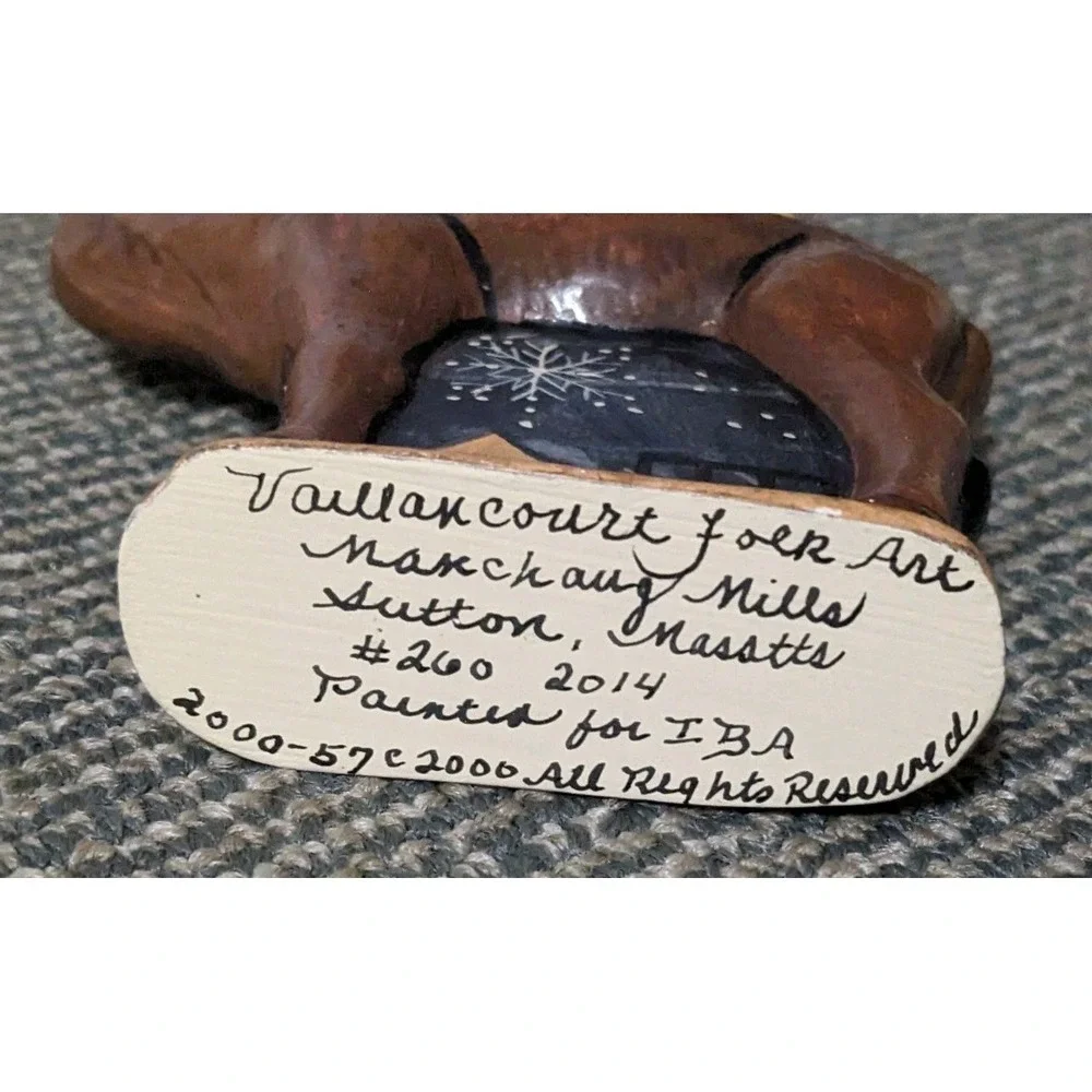 Vaillancourt Folk Art Christmas Nativity Wise Man King Gaspar Camel #260 2014