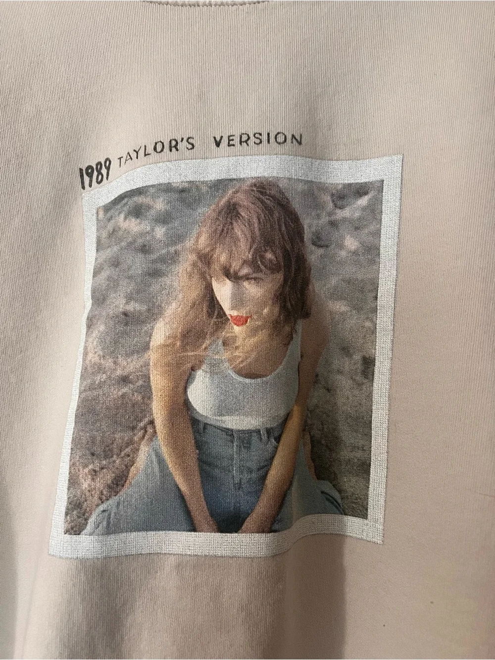 Taylor Swift everyday print ribbed