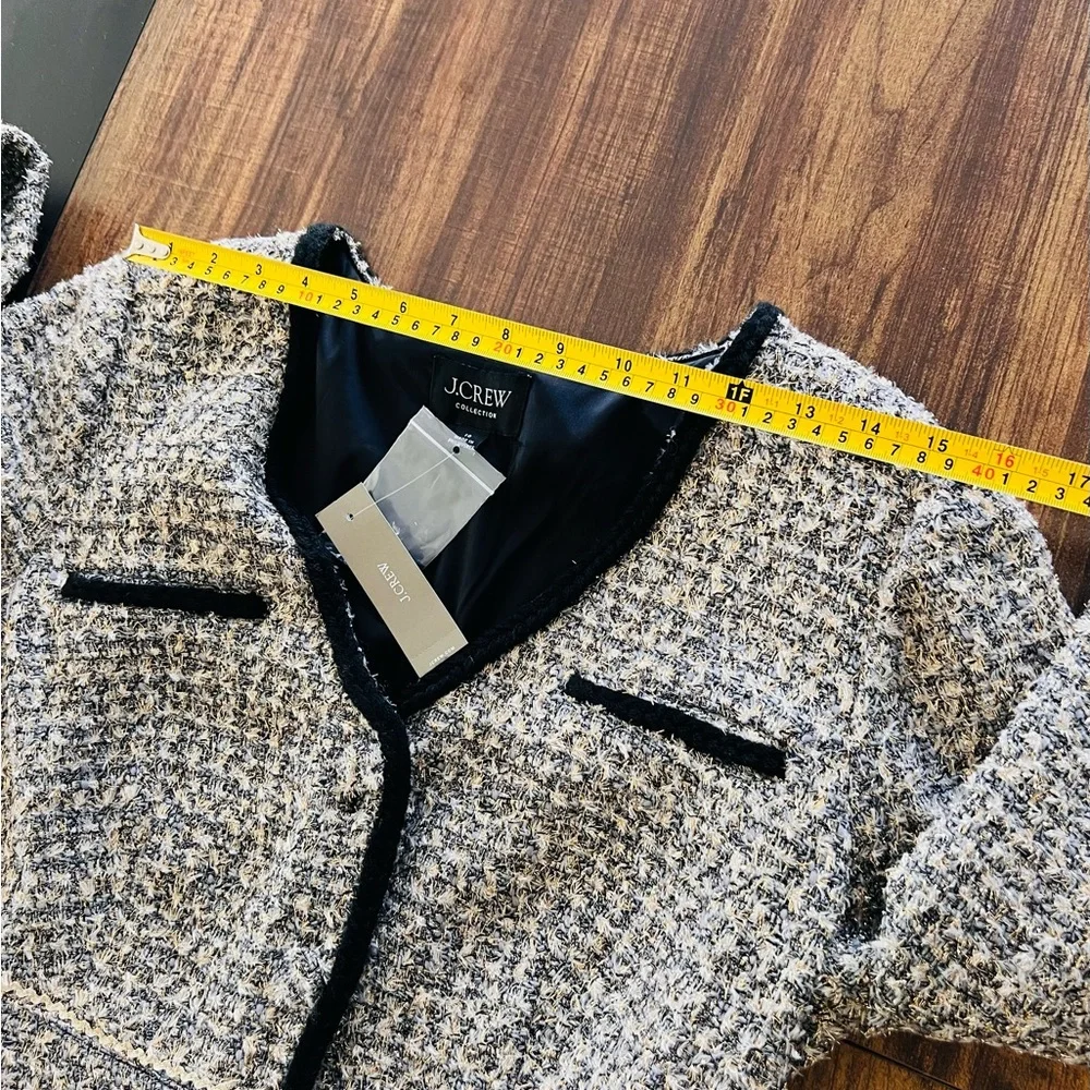 J. Crew sophisticated tweed