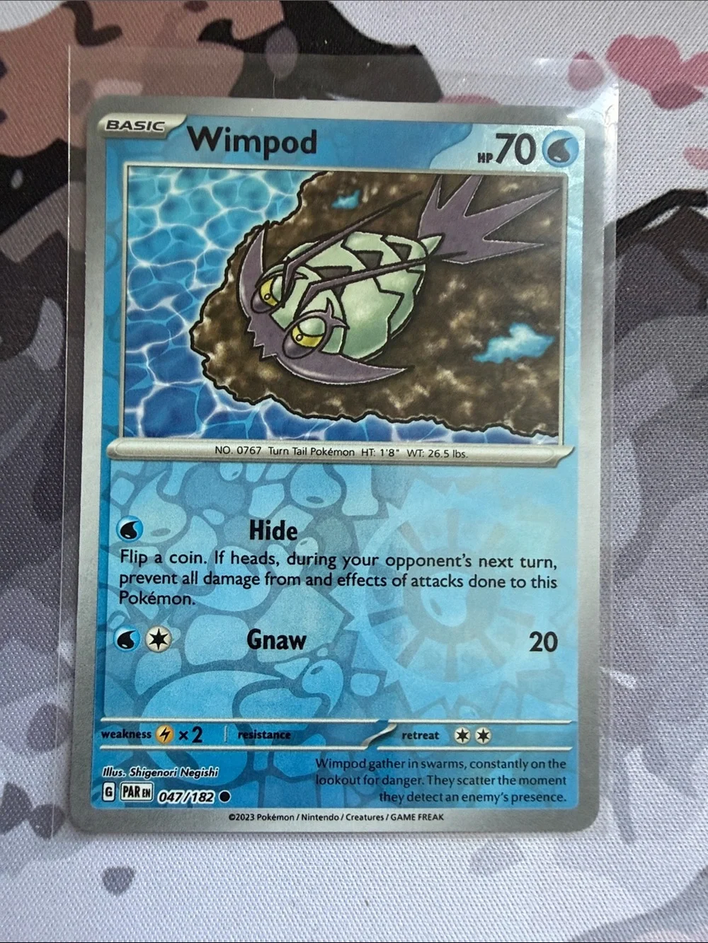 🌊 Wimpod & Golisopod Pokémon Evolution Reverse Holo Card Lot | 4 Cards ✨5/$25✨