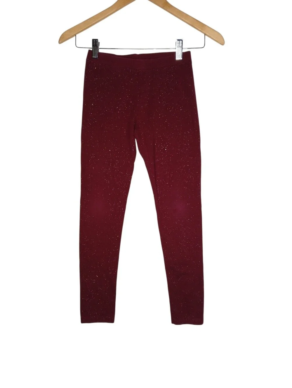 Cat & Jack Deep Wine Stretch Leggings