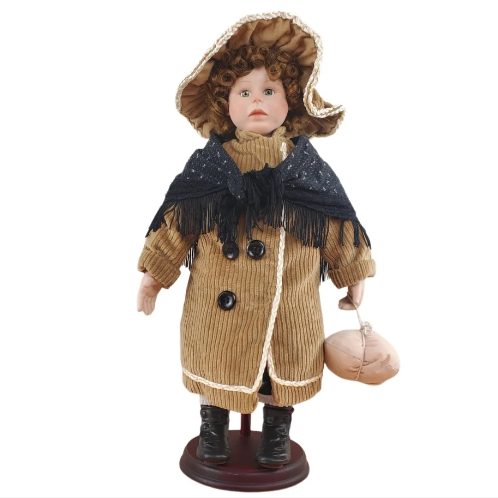 Vintage Lenox Ellis Island Porcelain Doll Collection Meagan