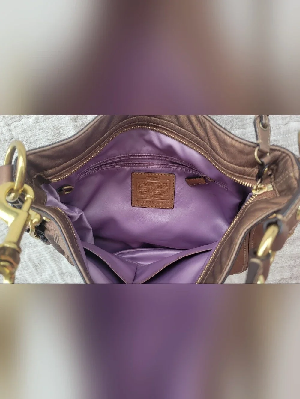 Coach zoe hobo