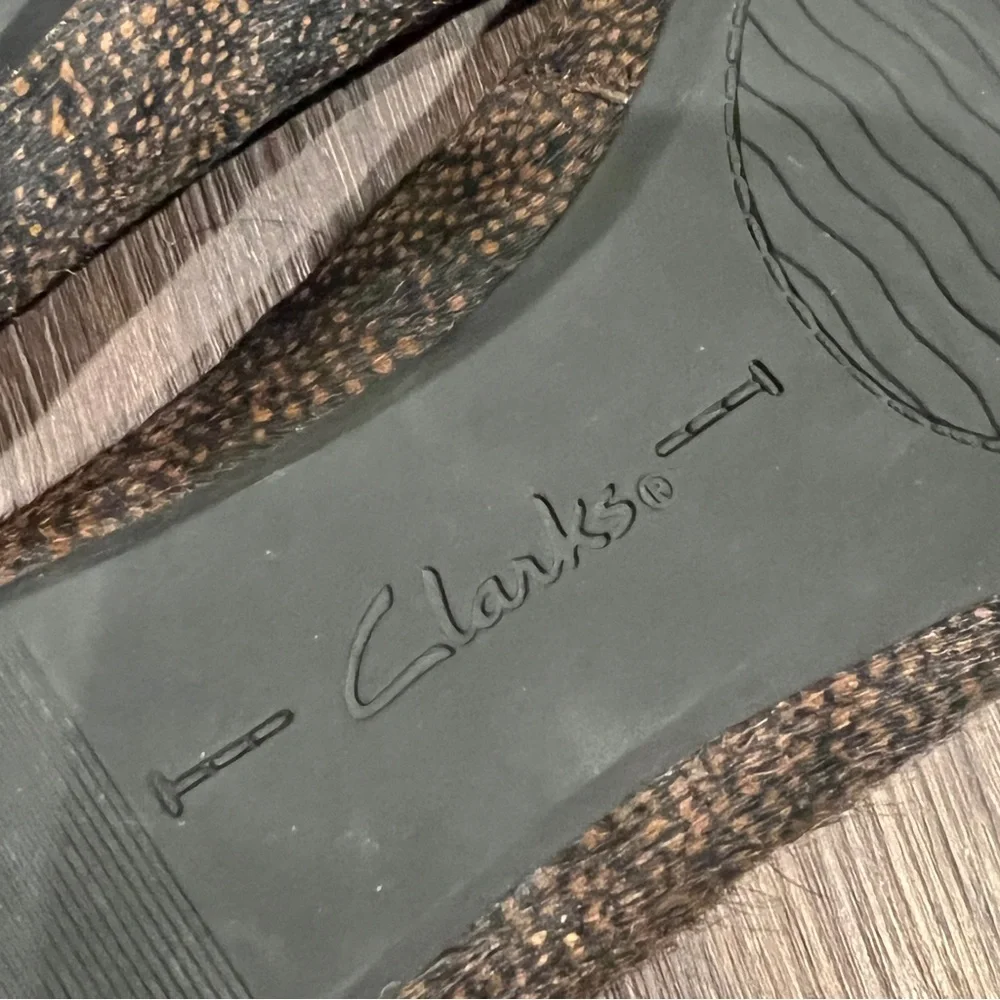 Clarks real fur