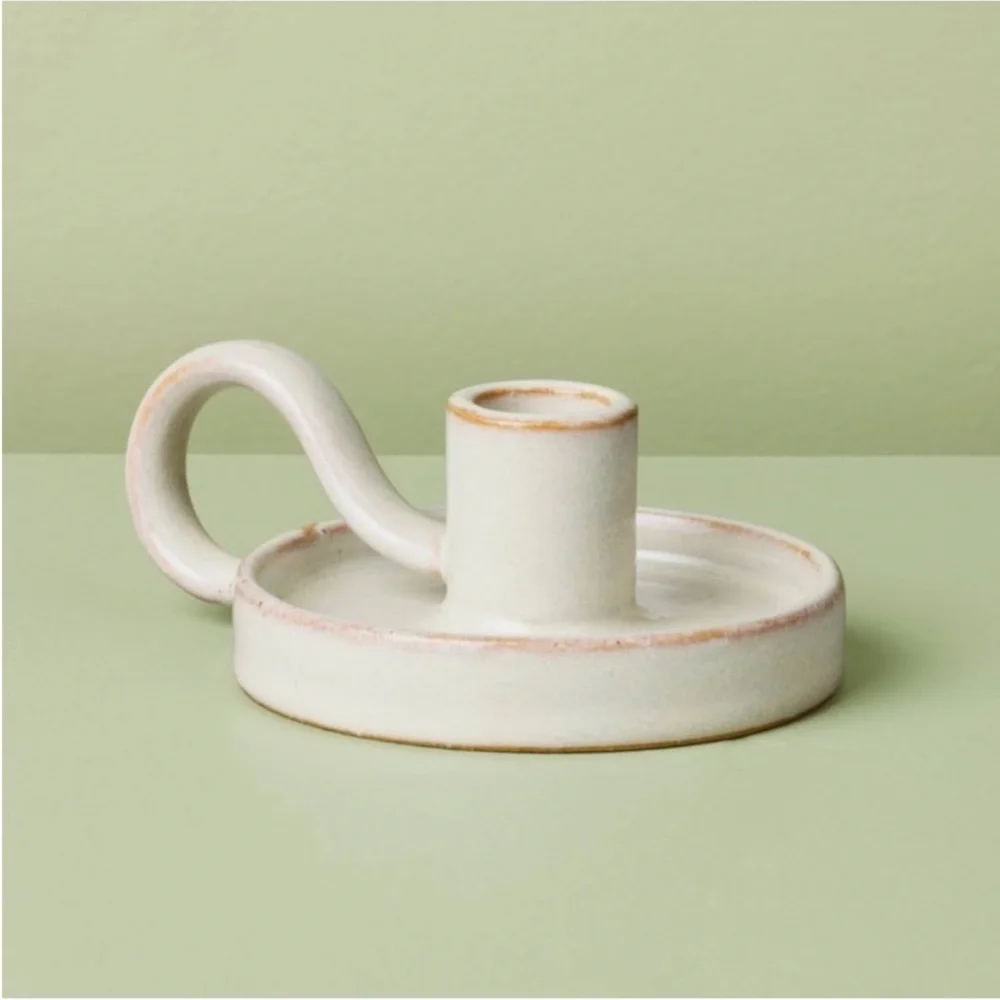 Ceramic Taper Candle Holder from Hearth & Hand™ with Magnolia
