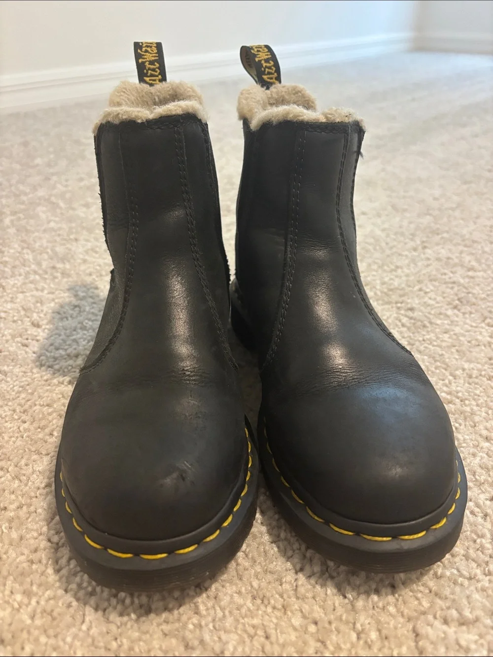 Dr. Martens black leather