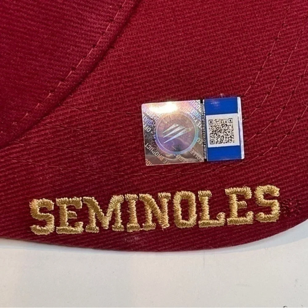 Florida State Hat Cap‎ Seminoles NCAA Garnet Gold Black Strapback Adjustable NEW