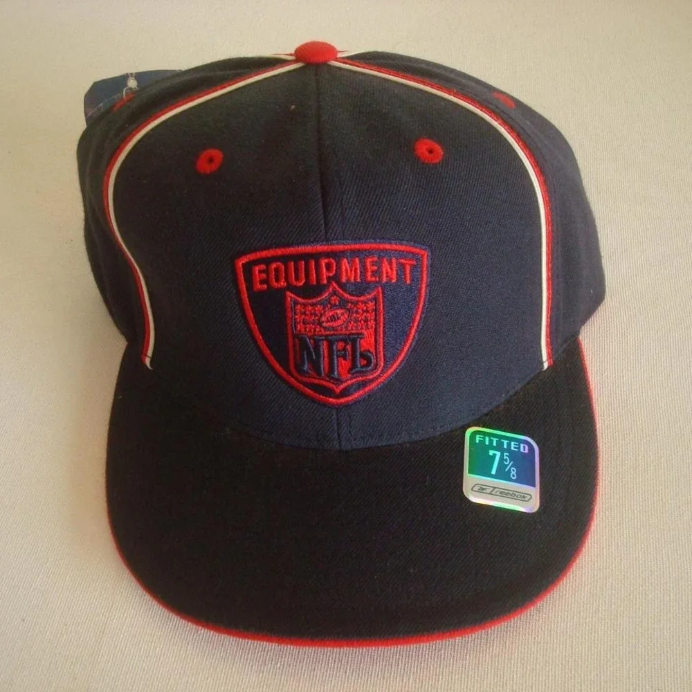 HOUSTON TEXANS REEBOK 7 5/8‎  HAT CAP VINTAGE 00S Y2K B5