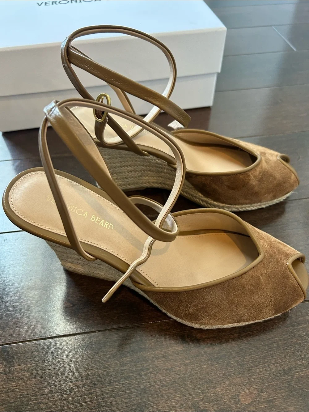 Veronica Beard dust ensure suede