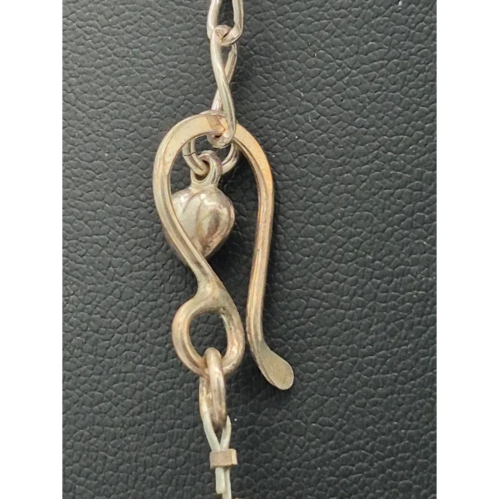 Jay King Mine Finds Necklace Turquoise Sterling Silver Hook Clasp Artisan