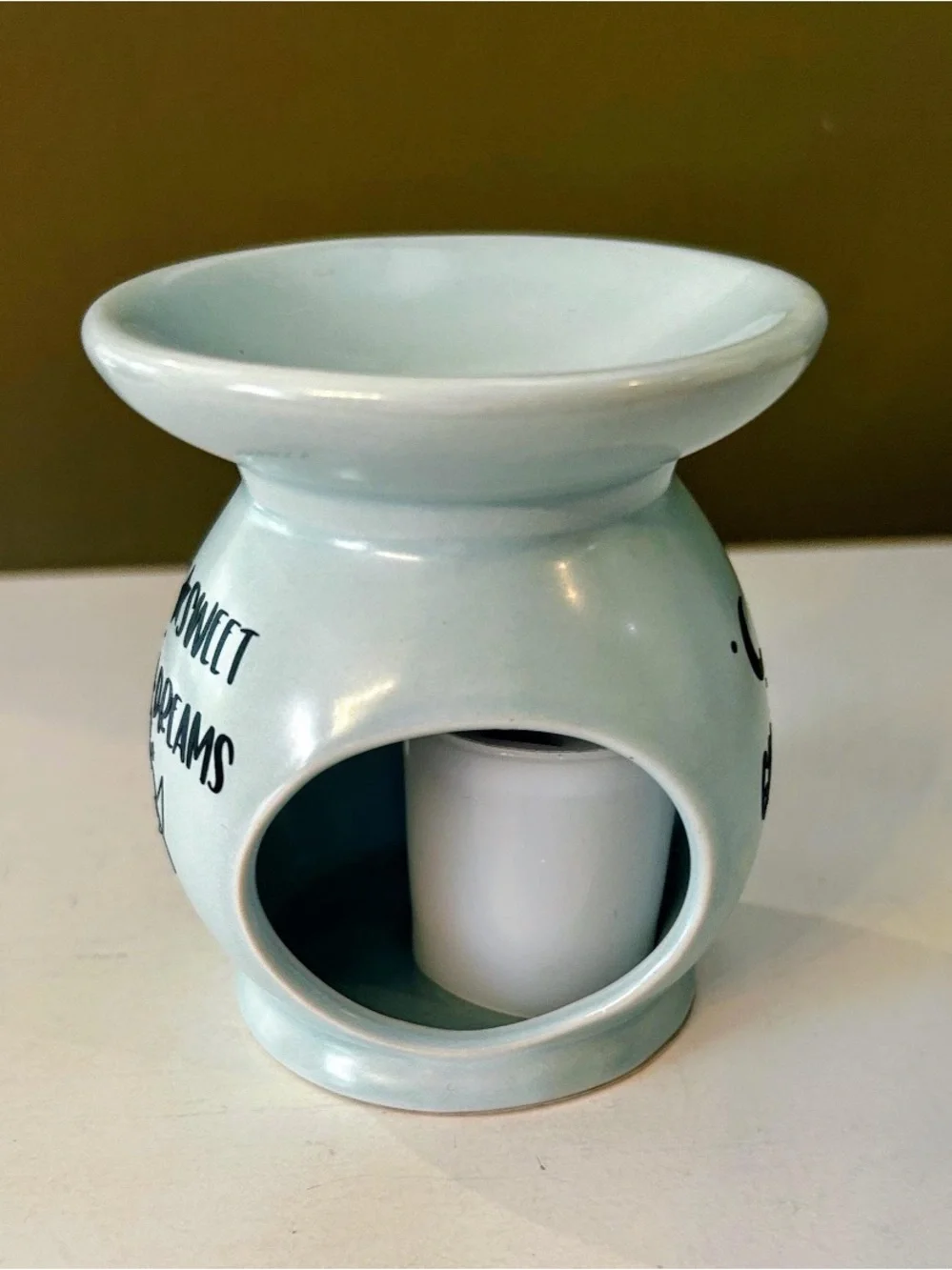 Handmade light blue