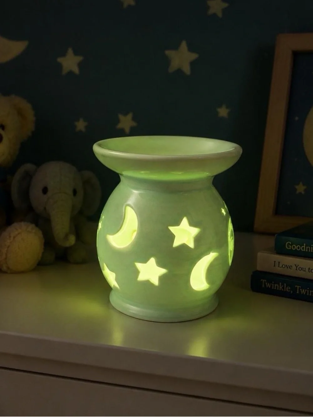 Handmade light blue