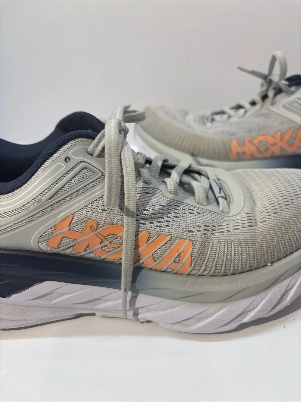 Hoka plush cushioned