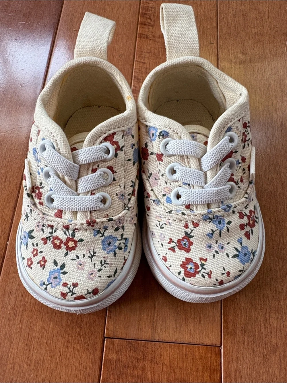 Vans cute cream