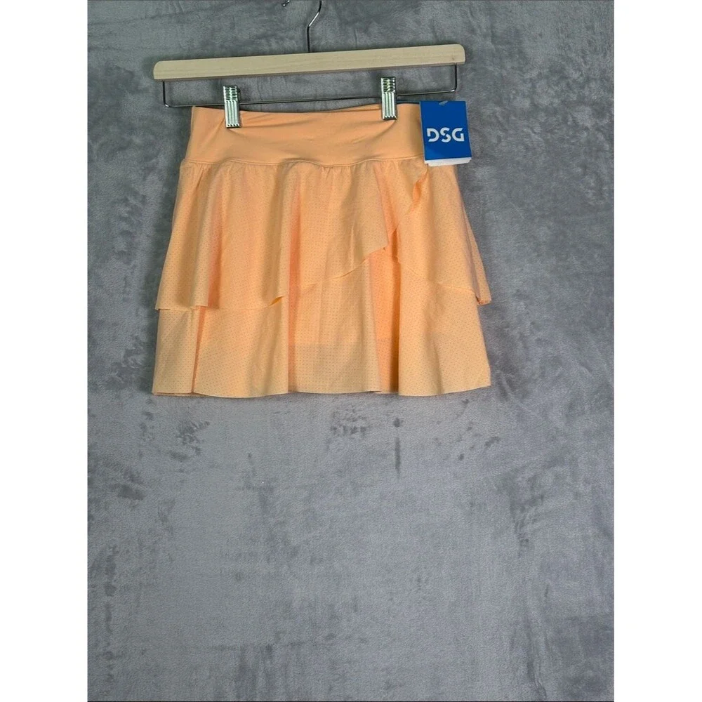 NWT New DSG Coral Performance Mid-Rise Skort Size Girls XL (16)