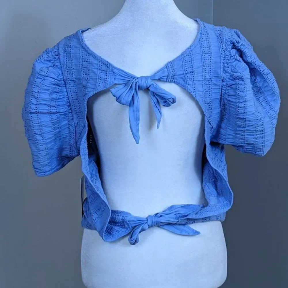 Free People chest bow free