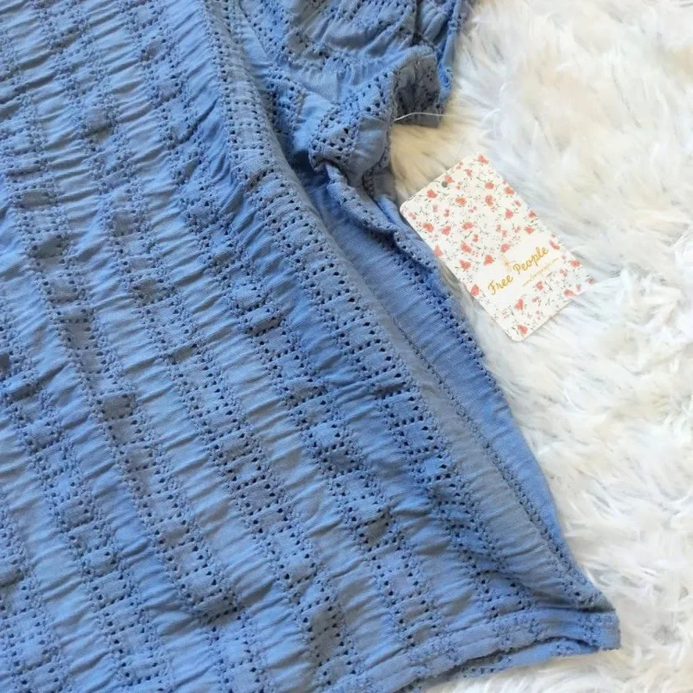 Free People free detail blue