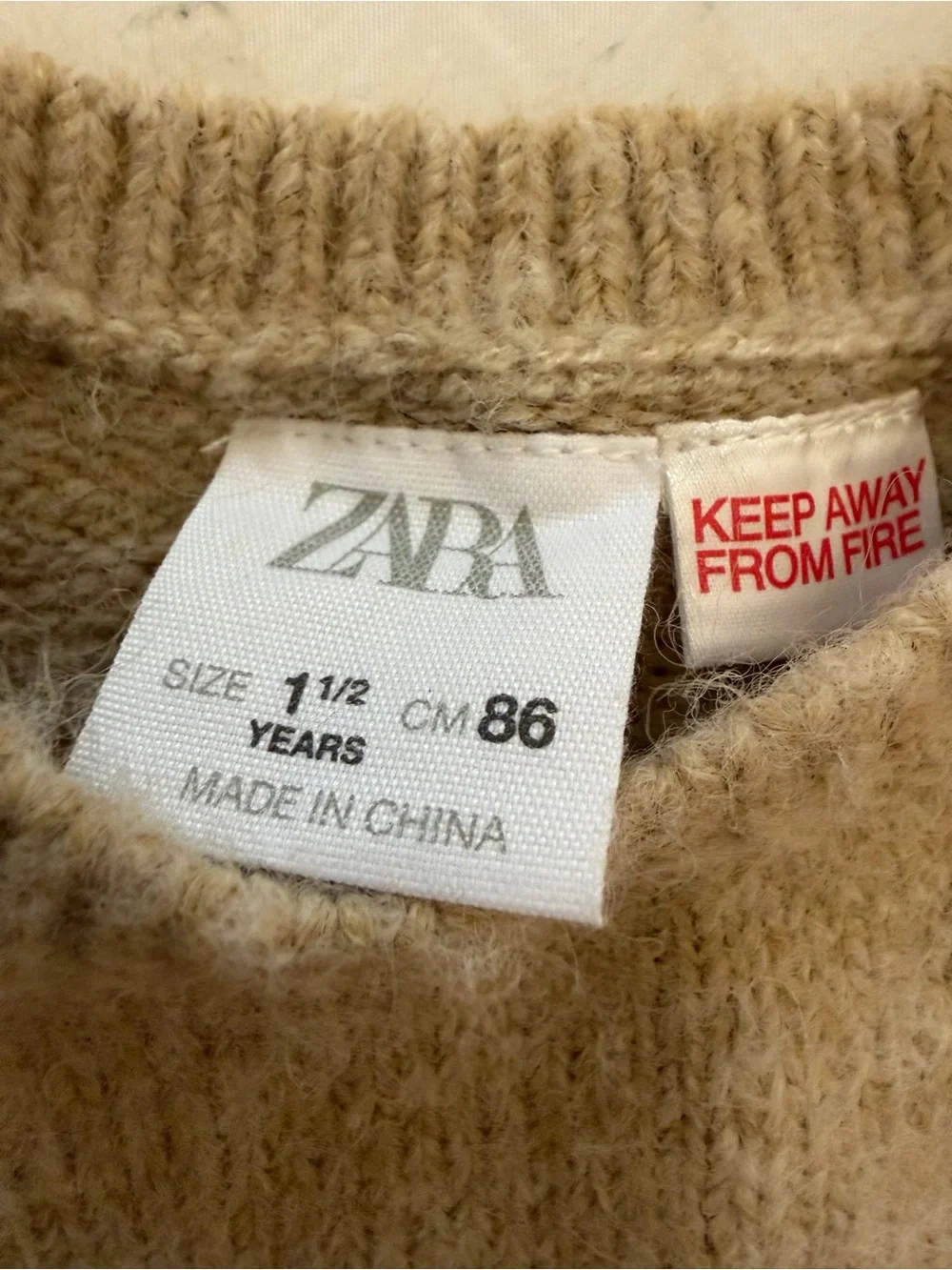 Zara soft tan