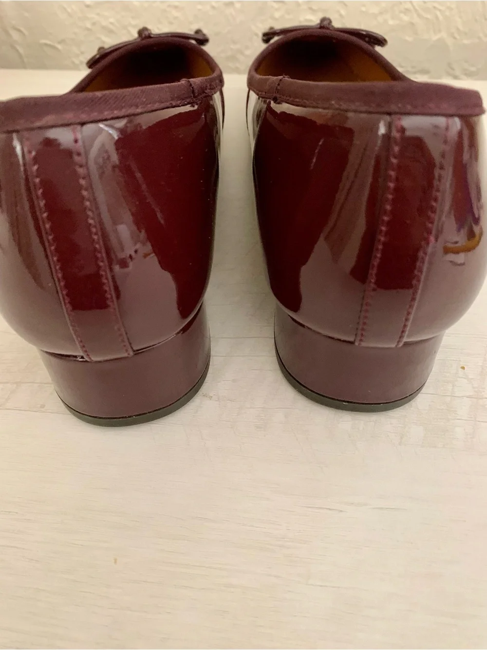 Talbots shiny patent