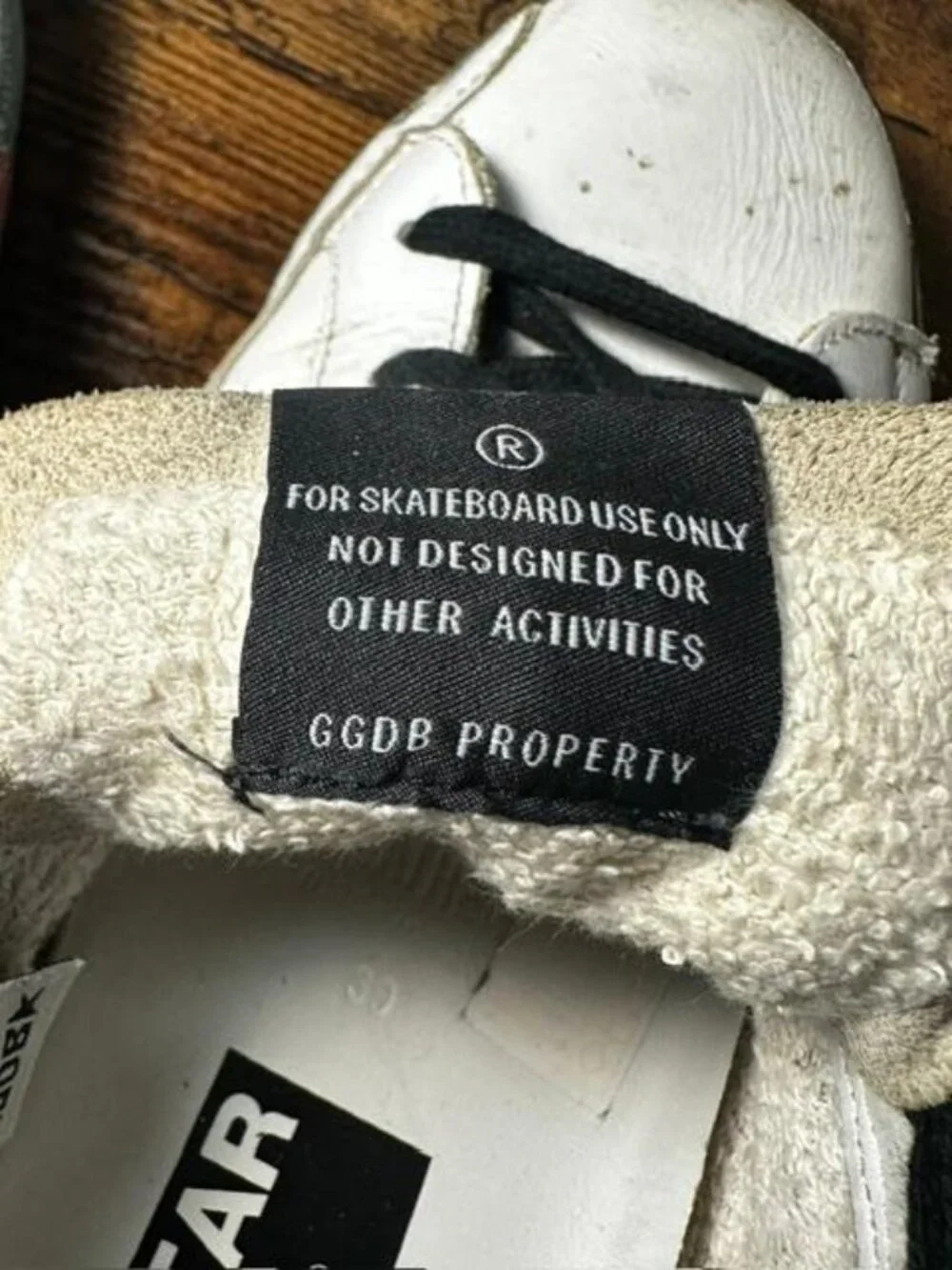 Golden Goose included approx distressed