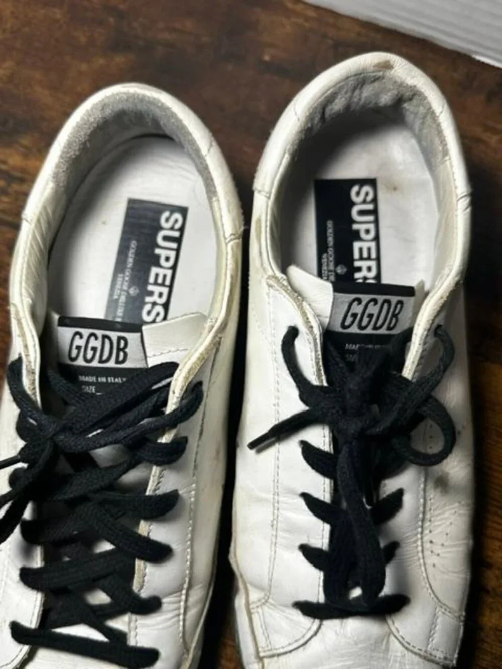 Golden Goose leather laces