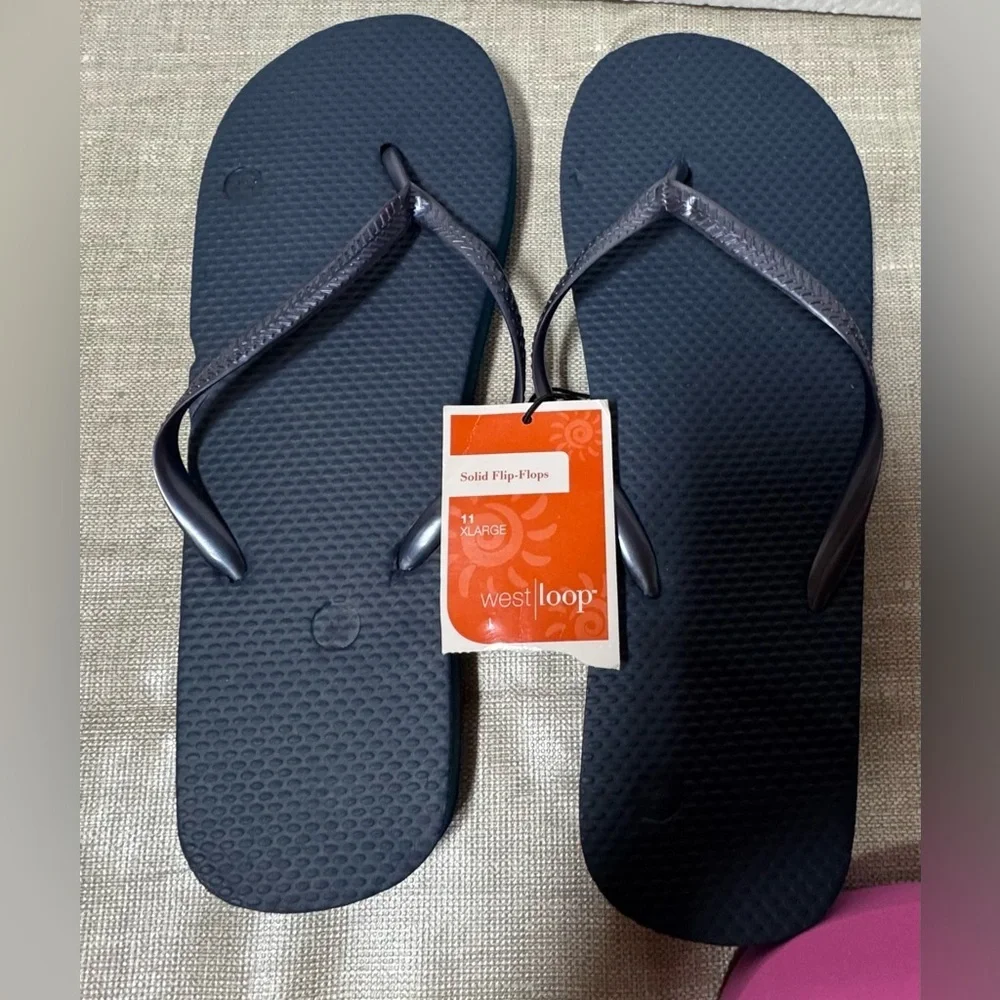 West Loop and No Boundaries  Women's Bundle Flip Flop Sandals -