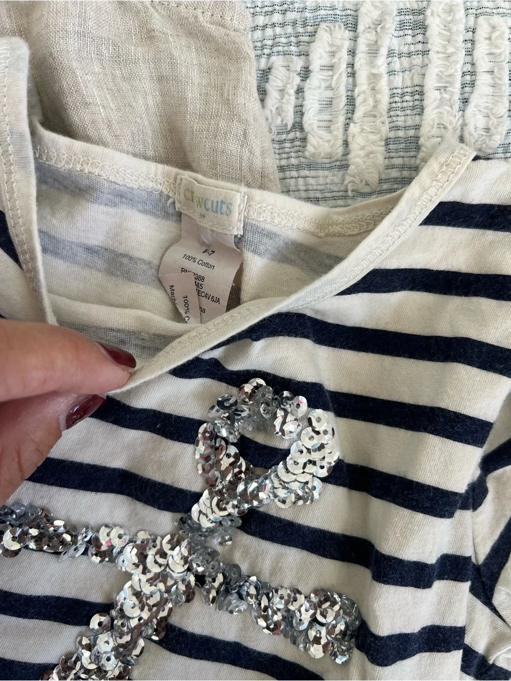 Crewcuts navy sleeveless