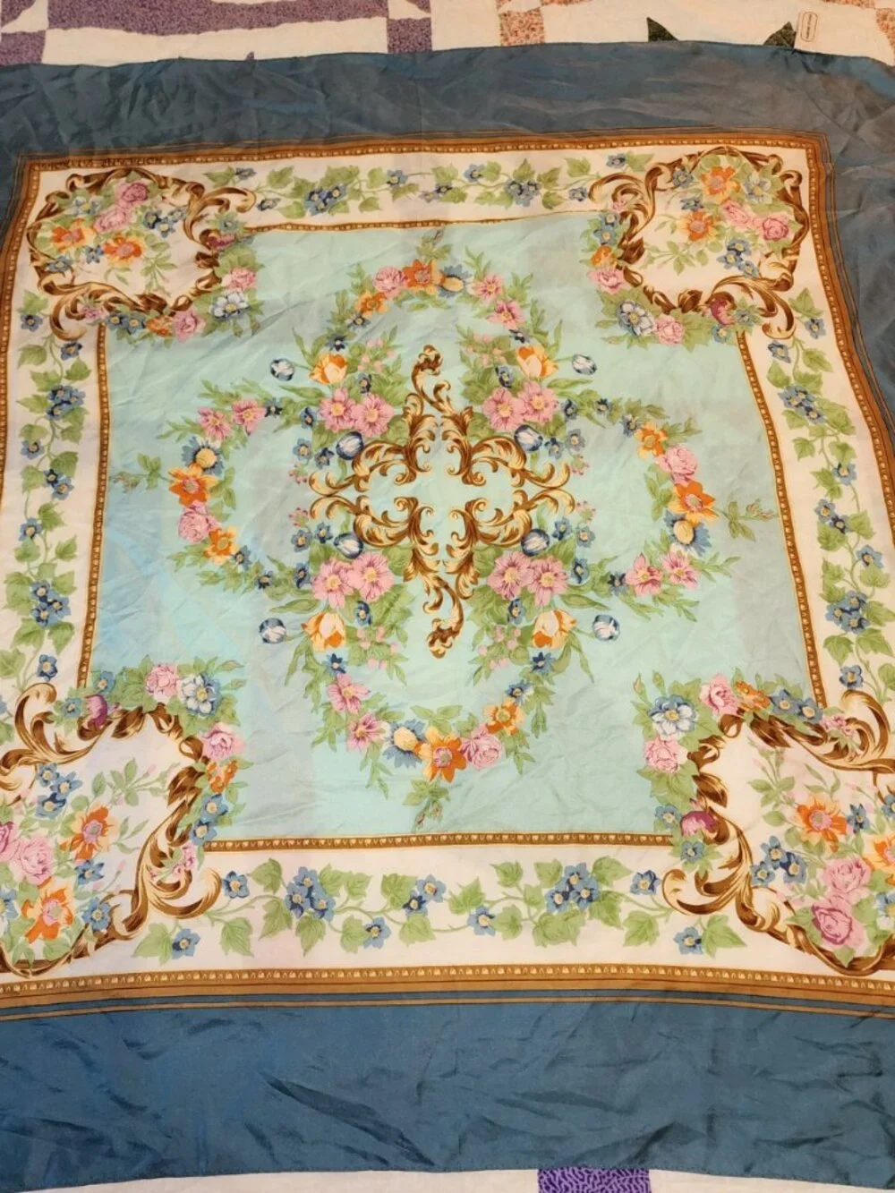 Adrienne Vittadini 100% Silk Scarf/Wrap