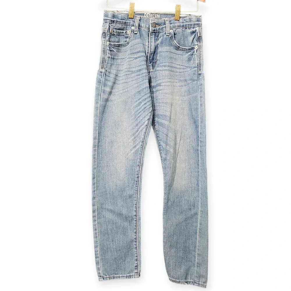 Denizen From Levi's 208 Taper Fit 14Reg 27 x 27 Kids‎ / Youth Denim Blue Jeans