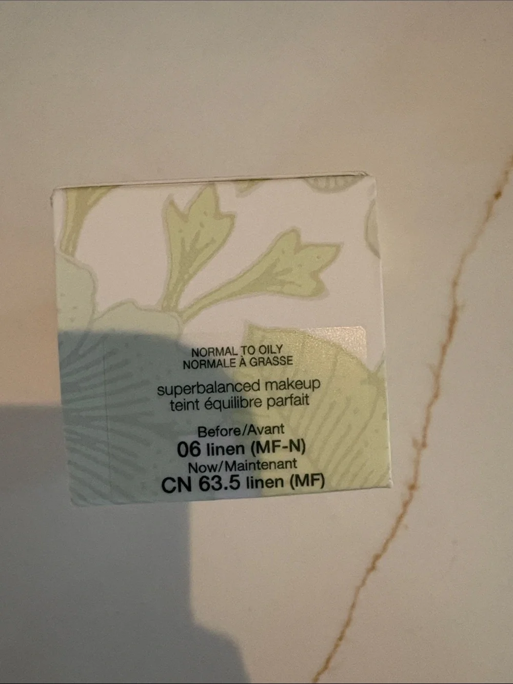 Clinique Superbalanced Makeup Liquid Foundation — CN 63.5 linen (MF)