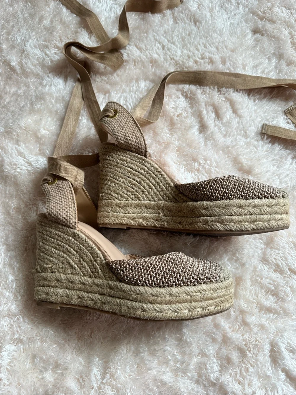 Zara woven upper