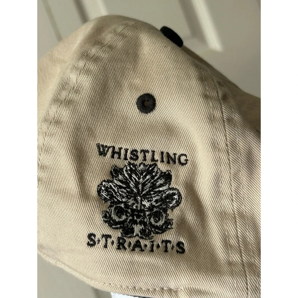 Ahead Authentics 86th PGA Championship Whistling Straits Golf Cap Tan Adjustable