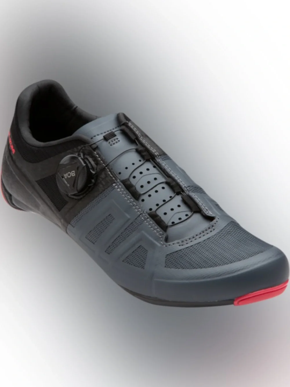 Pearl Izumi Elite Road Cycling Shoes BOA Carbon Sole Black/Gray Women's Size 10