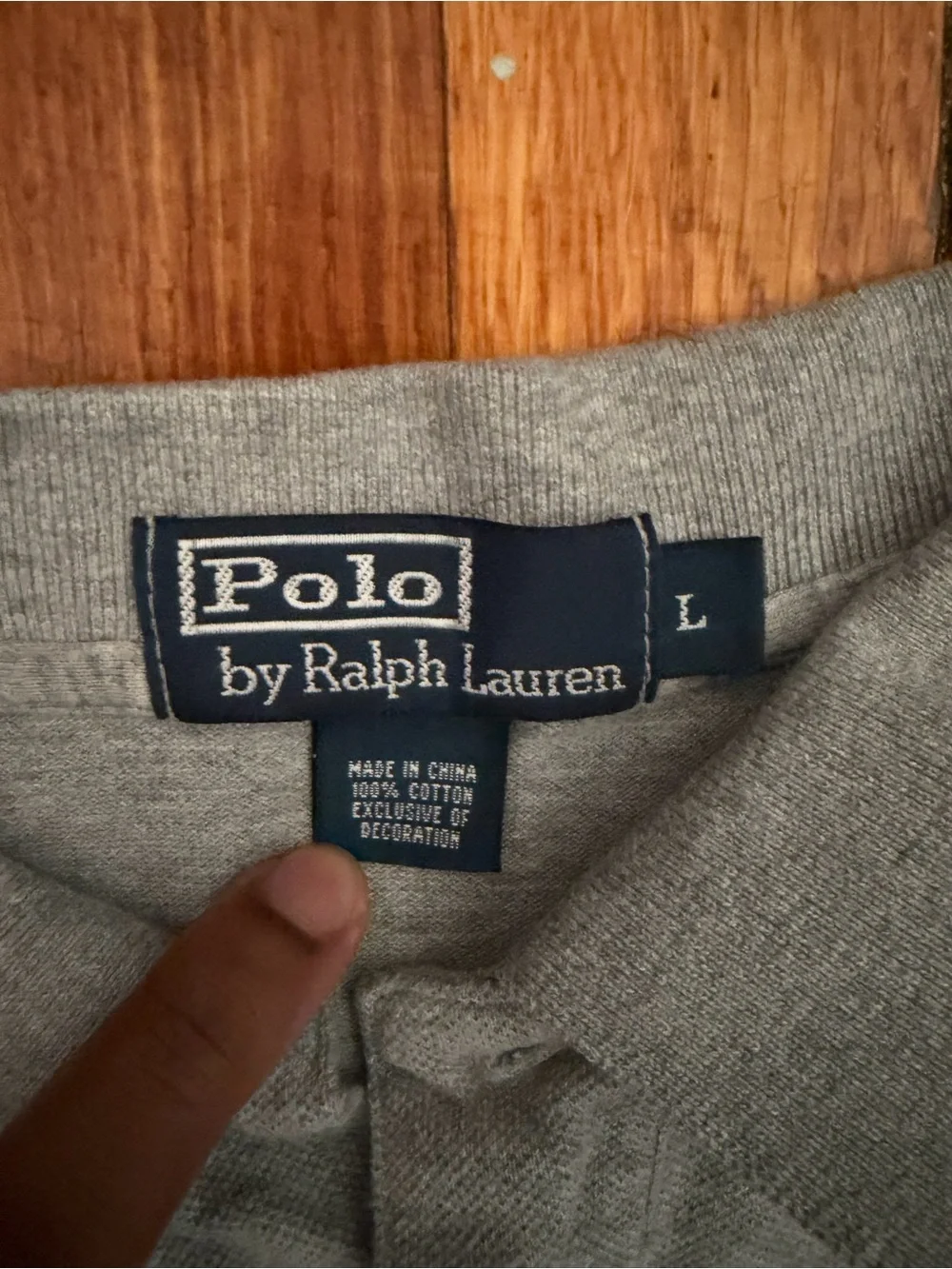 Ralph Lauren light gray