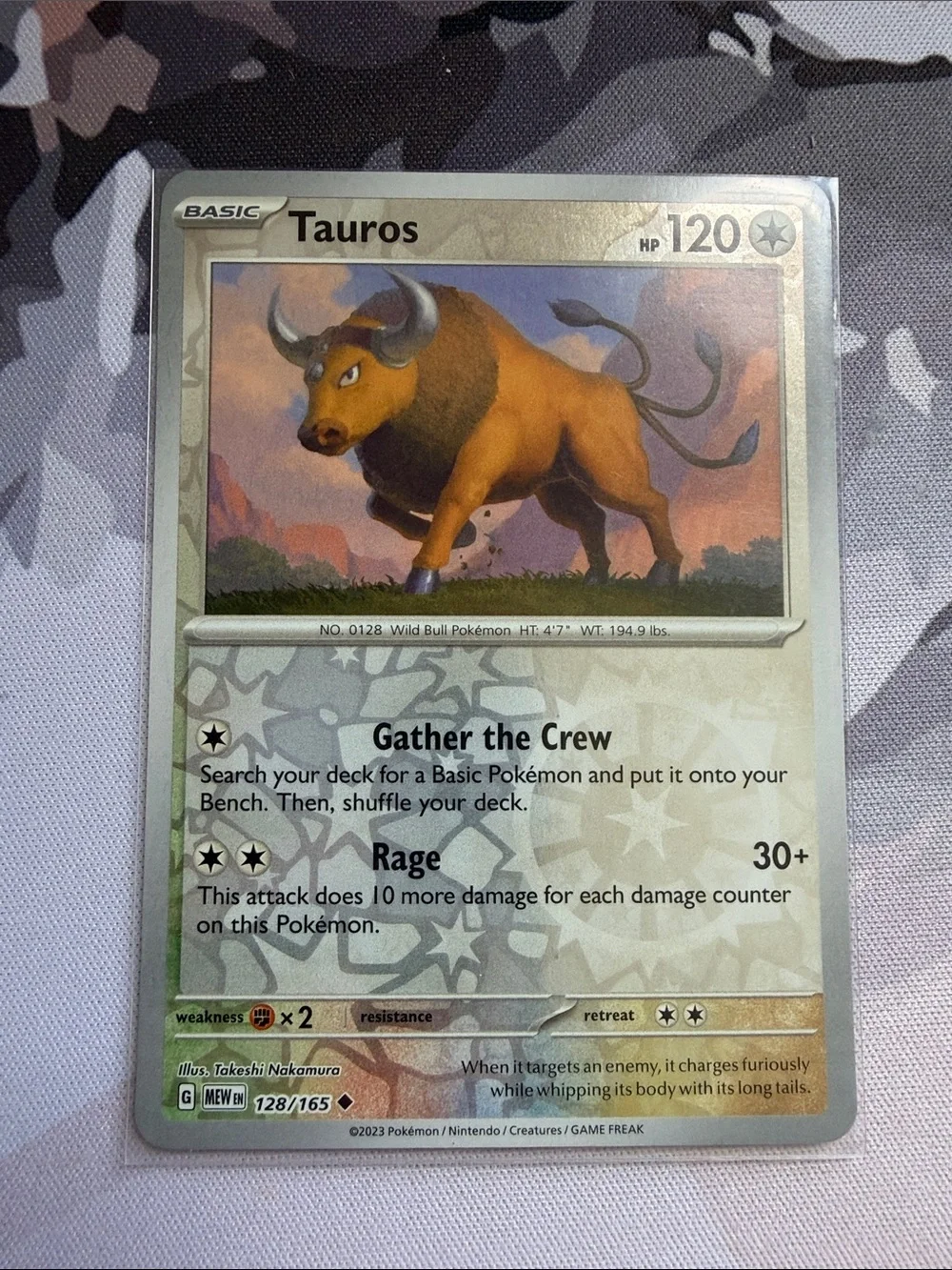 Tauros Pokémon Card Lot 🐂 | Reverse Holo 3 Cards ✨5/$25✨