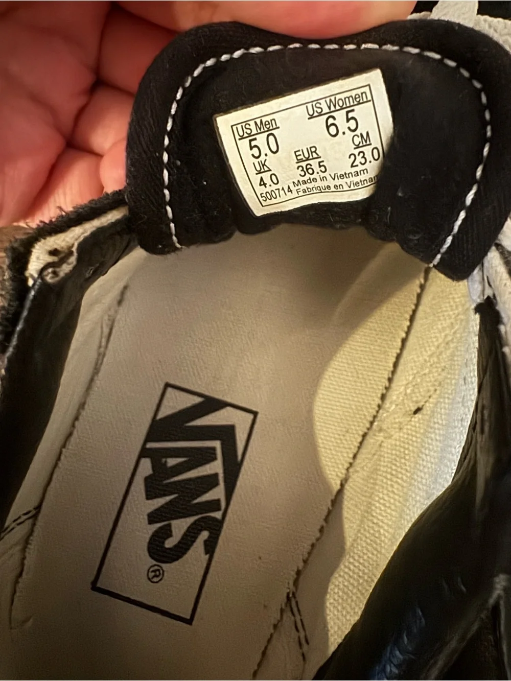 Vans logo low classic