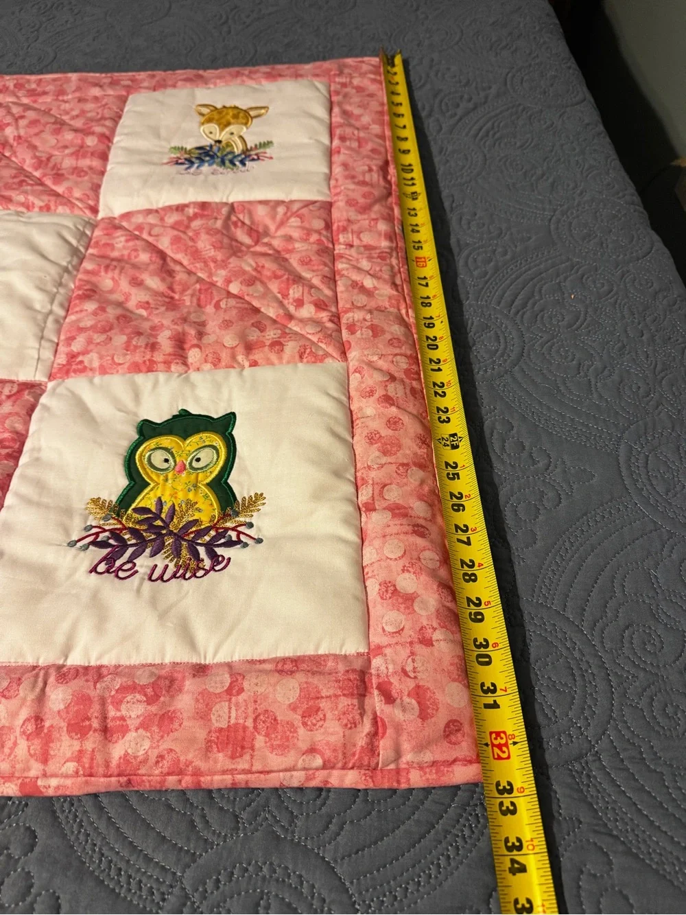 Handmade nine fabric